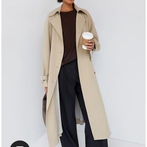 Oak + Fort Trenchcoat